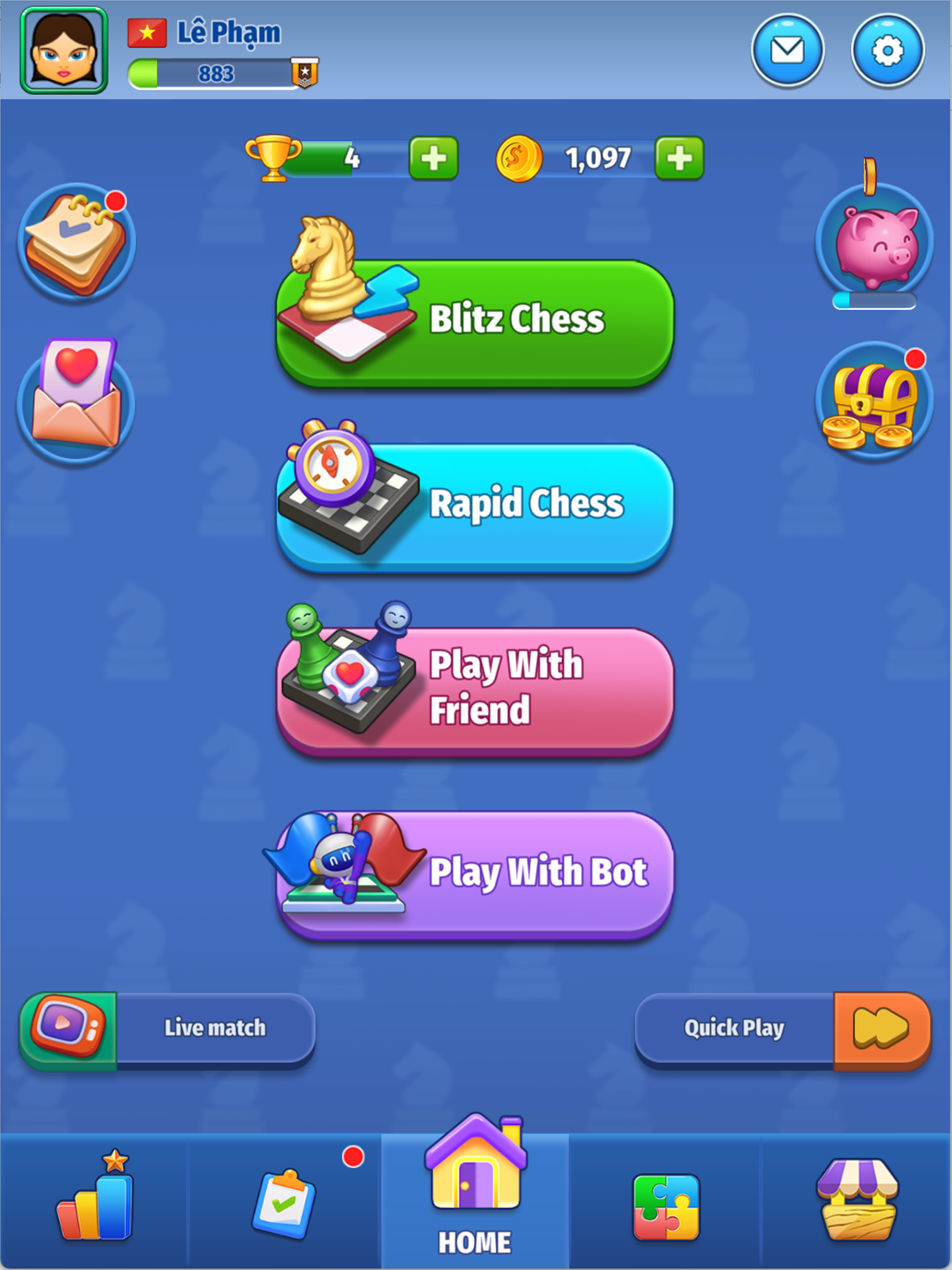 Chess Club: Online board game