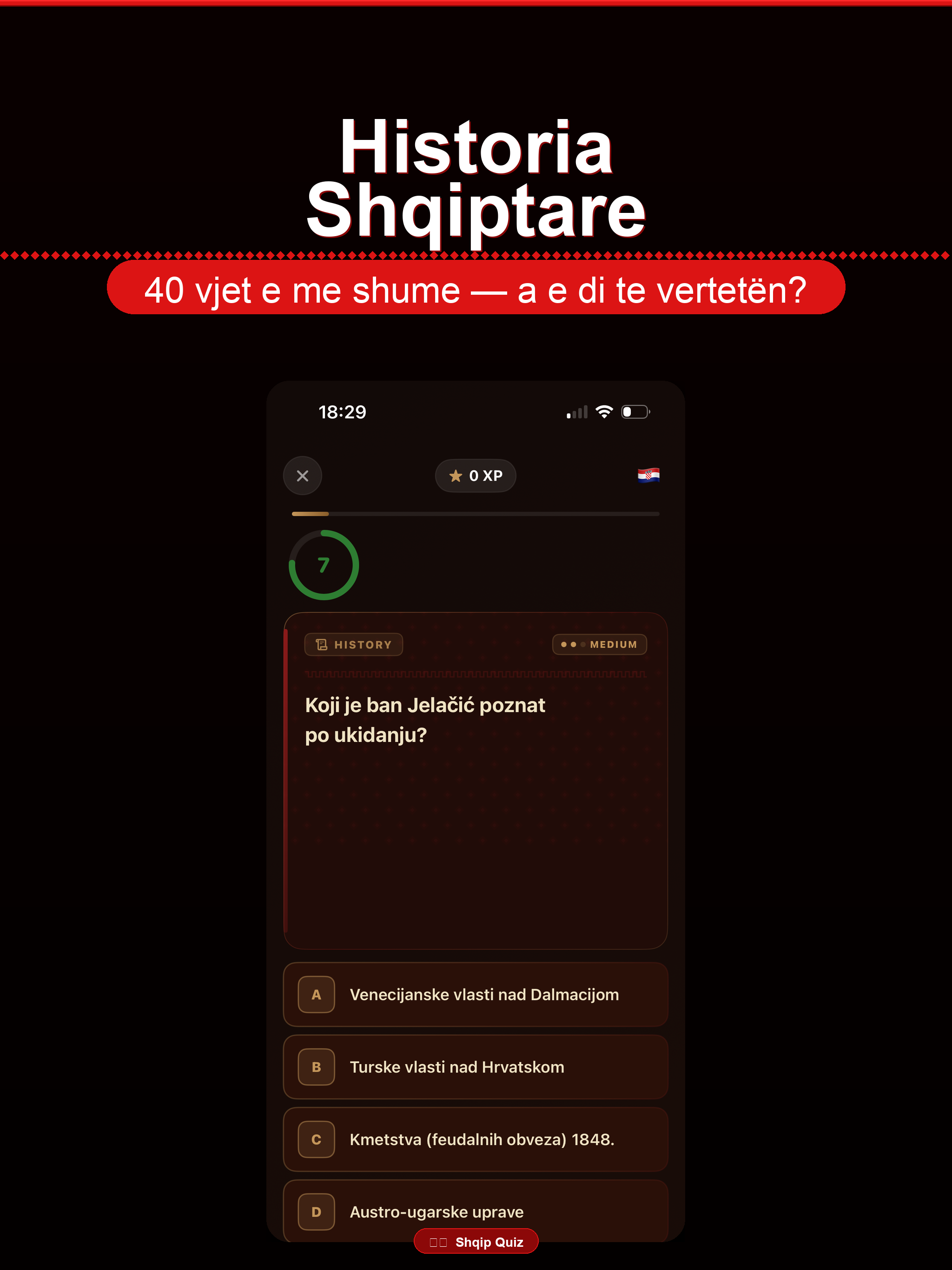 Shqip Quiz