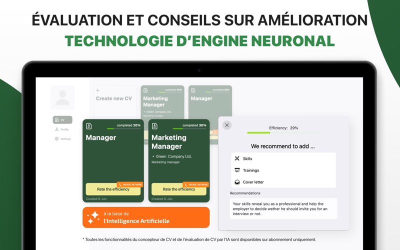 Screenshot #3 pour CV Master — Curriculum Vitae