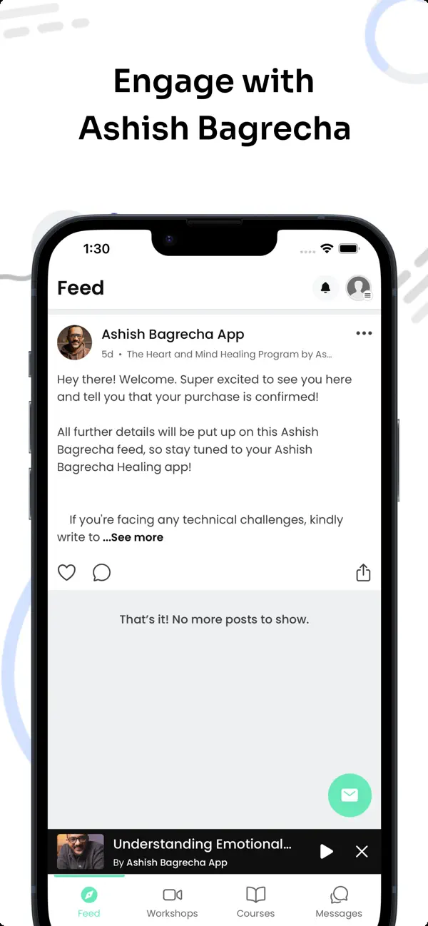Screenshot #2 pour Ashish Bagrecha Healing App