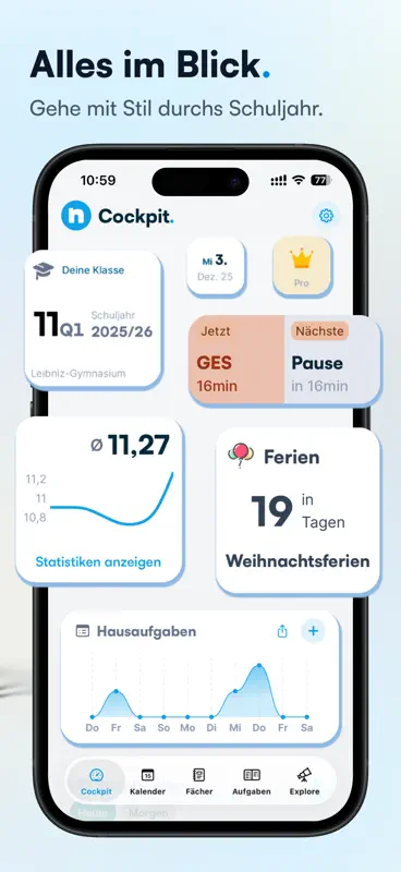Notenapp - Schulplaner digital screenshot 2 of 10