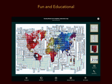 Map Puzzles - Games App | MWM