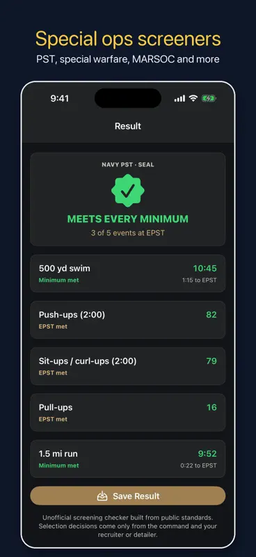 Fitness Test Pro Elite screenshot 7 of 9