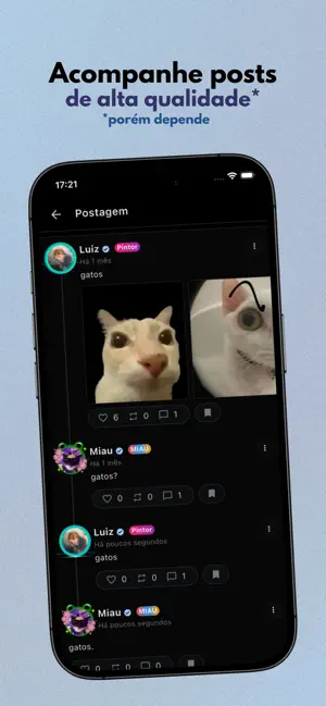 Miau: Posts, Games, and More! screenshot 3