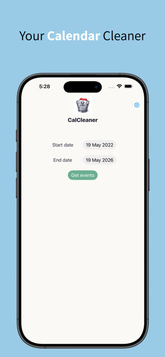 CalCleaner Screenshot 1 of 2