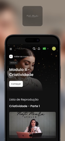 Curso Nati Moura screenshot