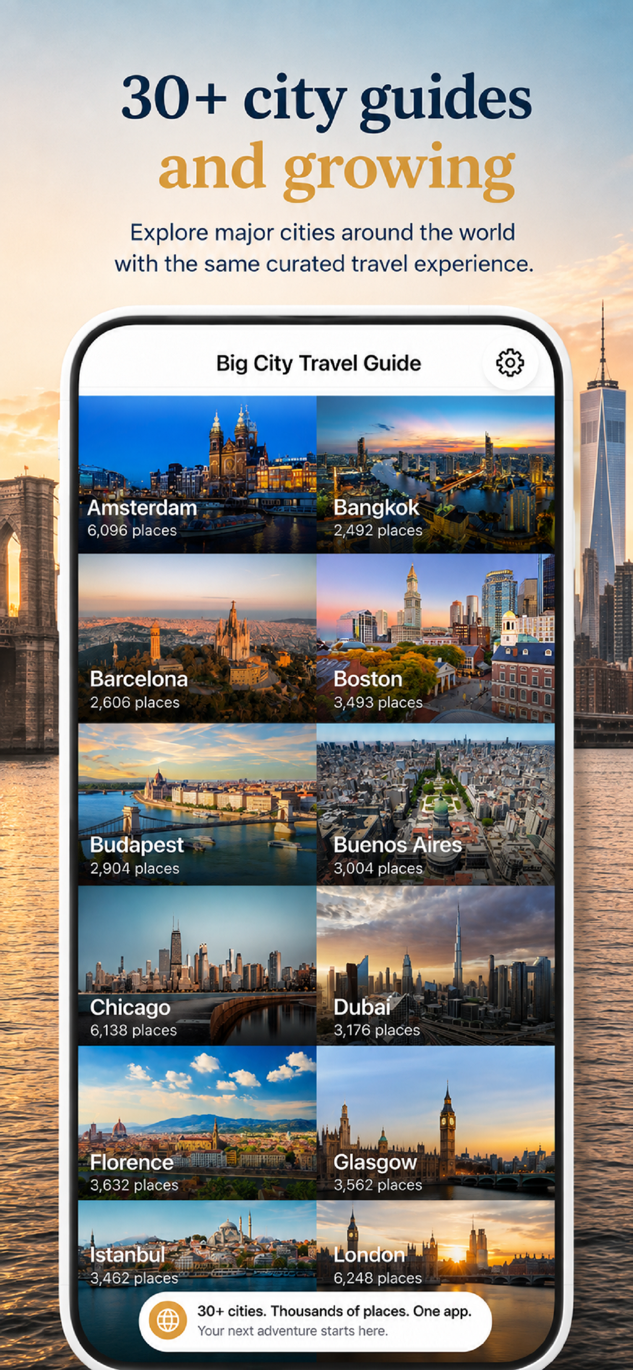 Big City Travel Guide: Planner screenshot 3