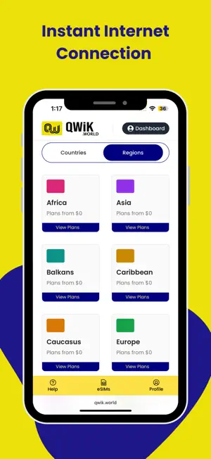 QWIK – Global Travel eSIM screenshot 3