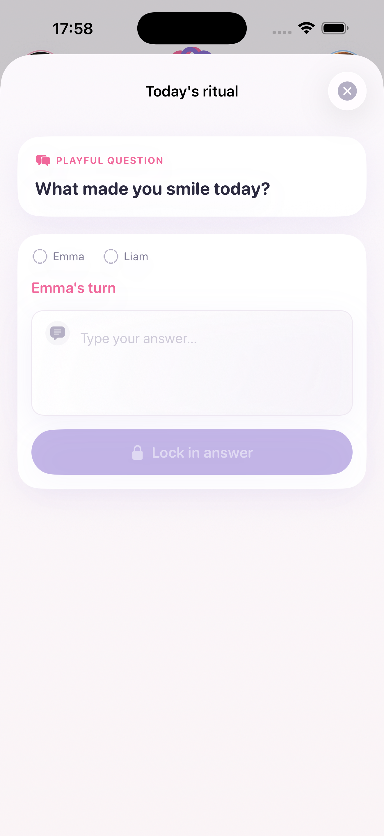 CoupleLoop: Daily Couple App screenshot 5