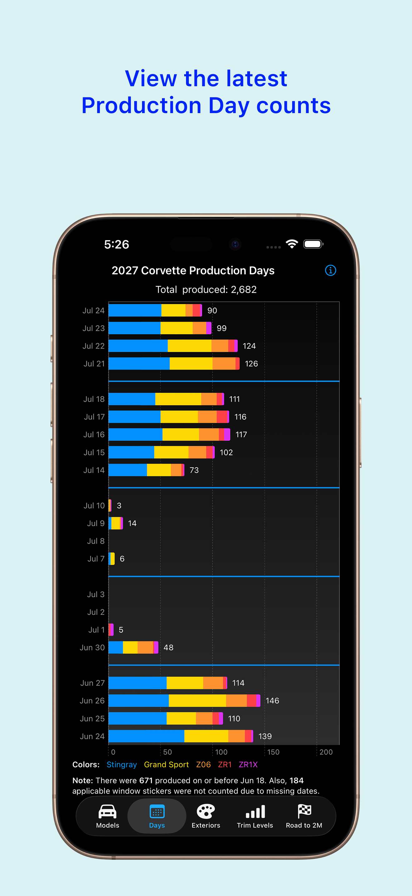 Vette Tracker screenshot 2
