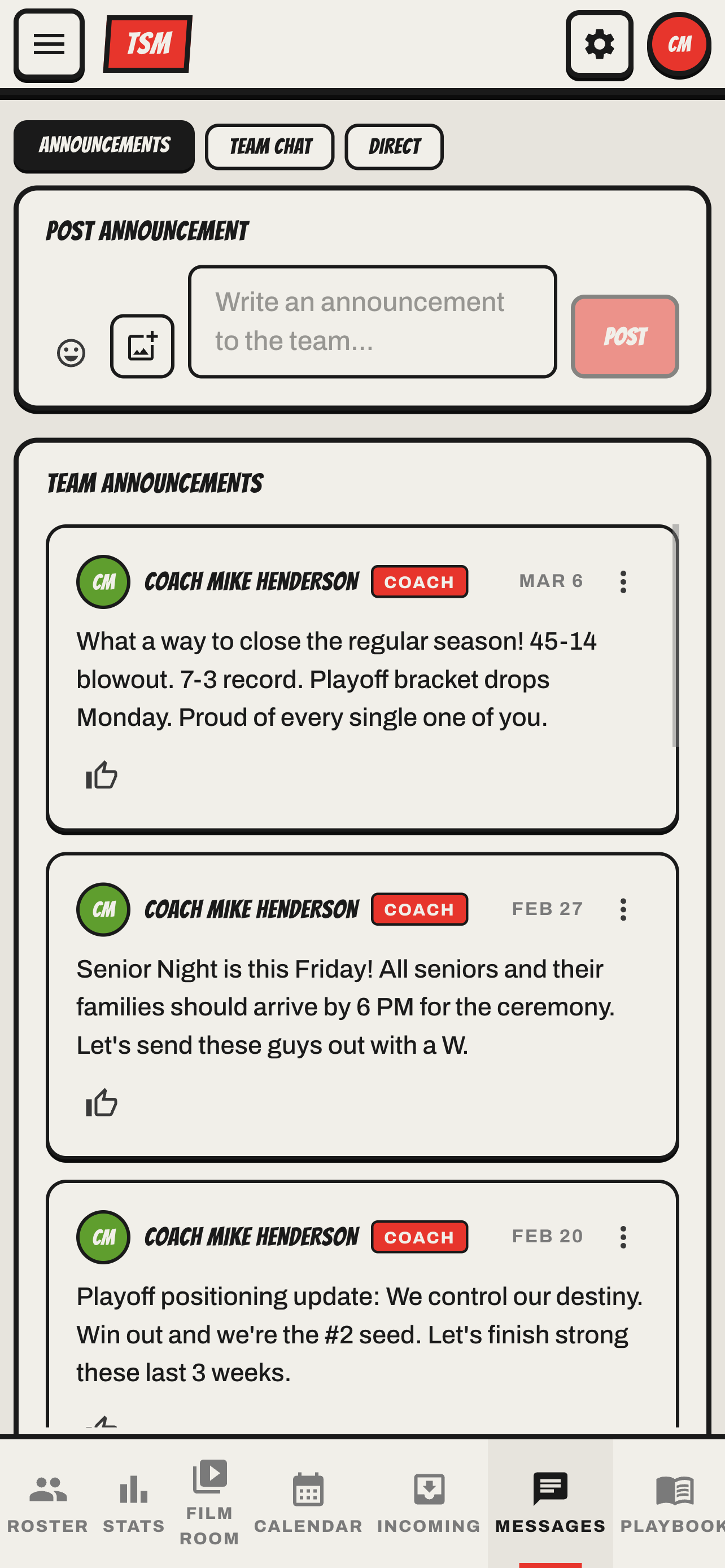 Team Stat Manager screenshot 3