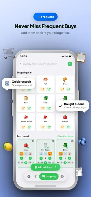 Crisp - Fridge Food Manager screenshot 4