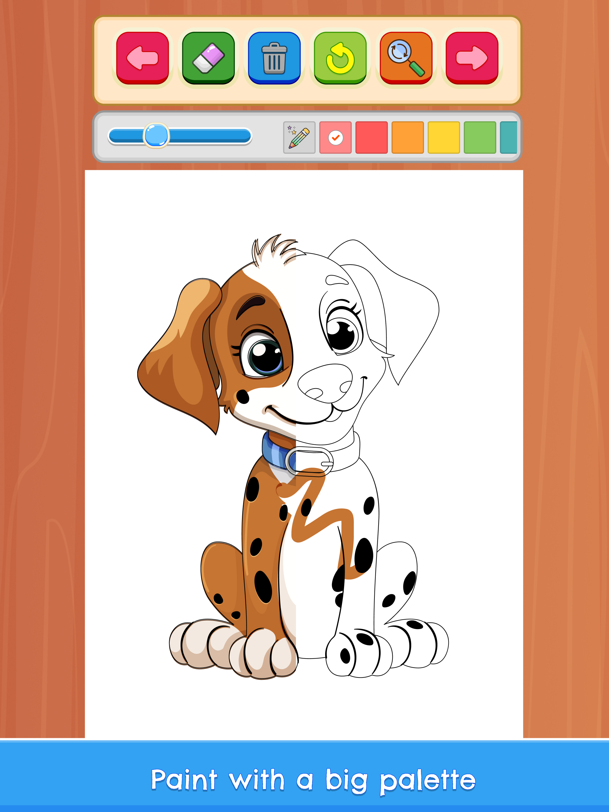 Zoo animals drawing pages app