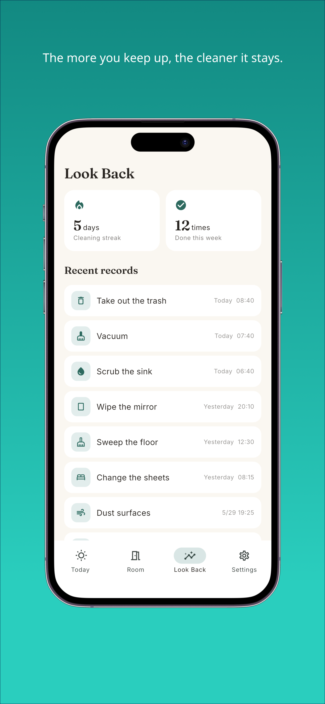 Clean home routine - Roomly screenshot 4
