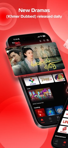 TV360 by Metfone iPhone screenshot 1
