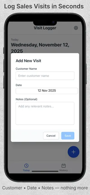 Visit Logger Tracker screenshot 2
