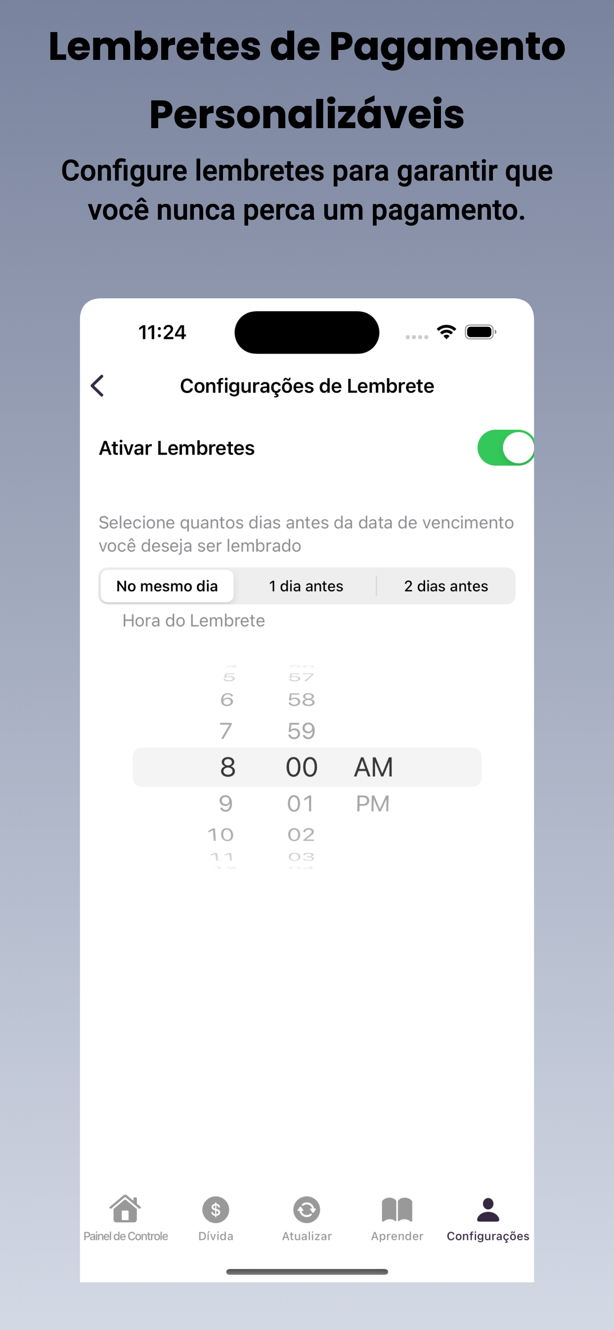 Mestre do tracker de dívidas