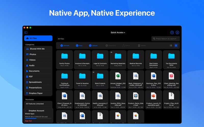 App screenshot