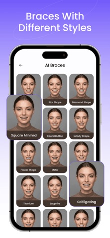 Braces AI Photo Editor iPhone screenshot