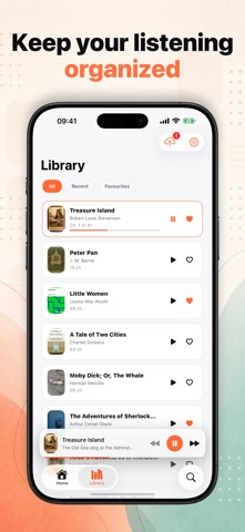Castly: Full-Cast Audiobook iPhone screenshot