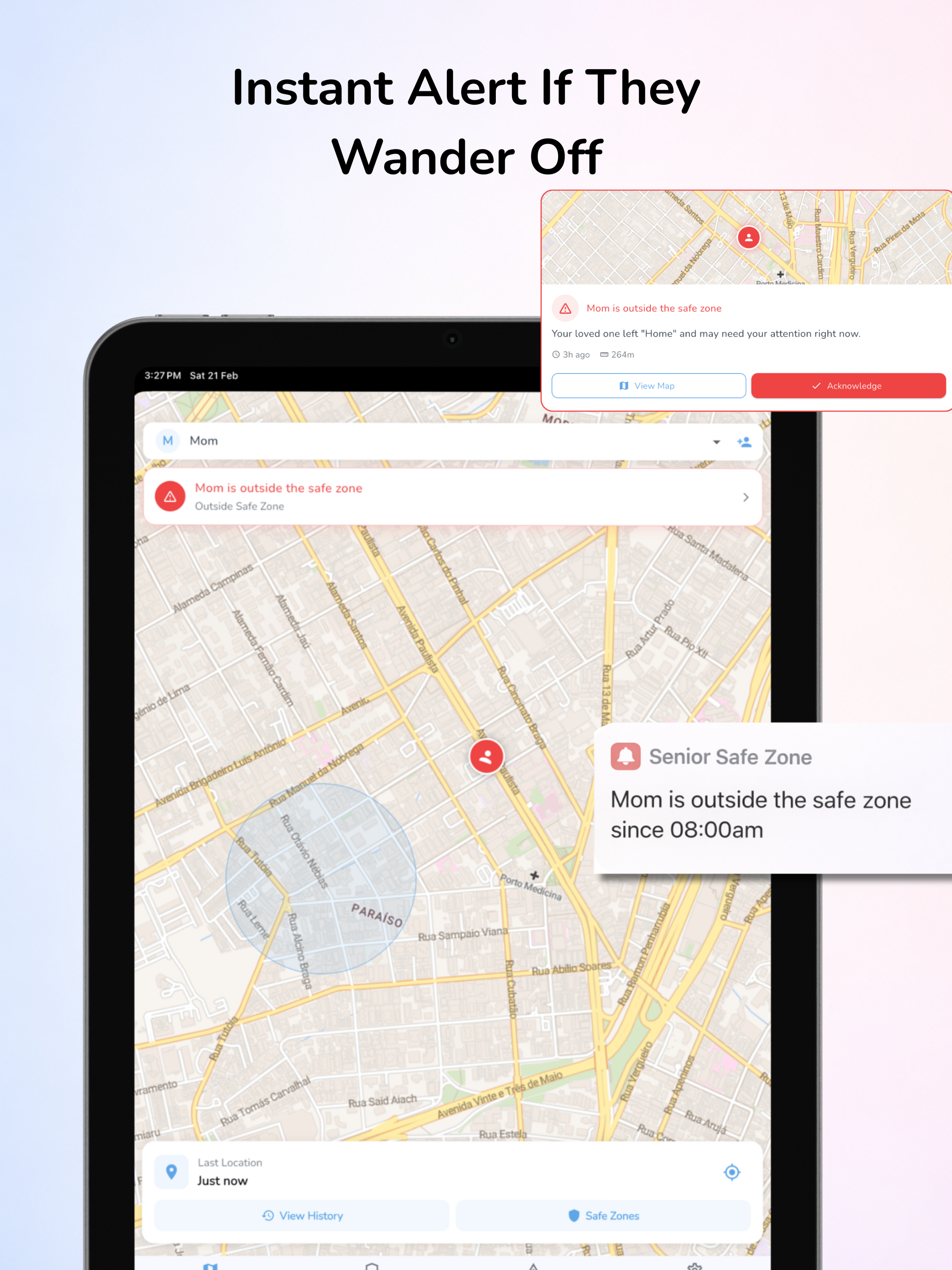 Senior Safe Zone: GPS Locator screenshot 5