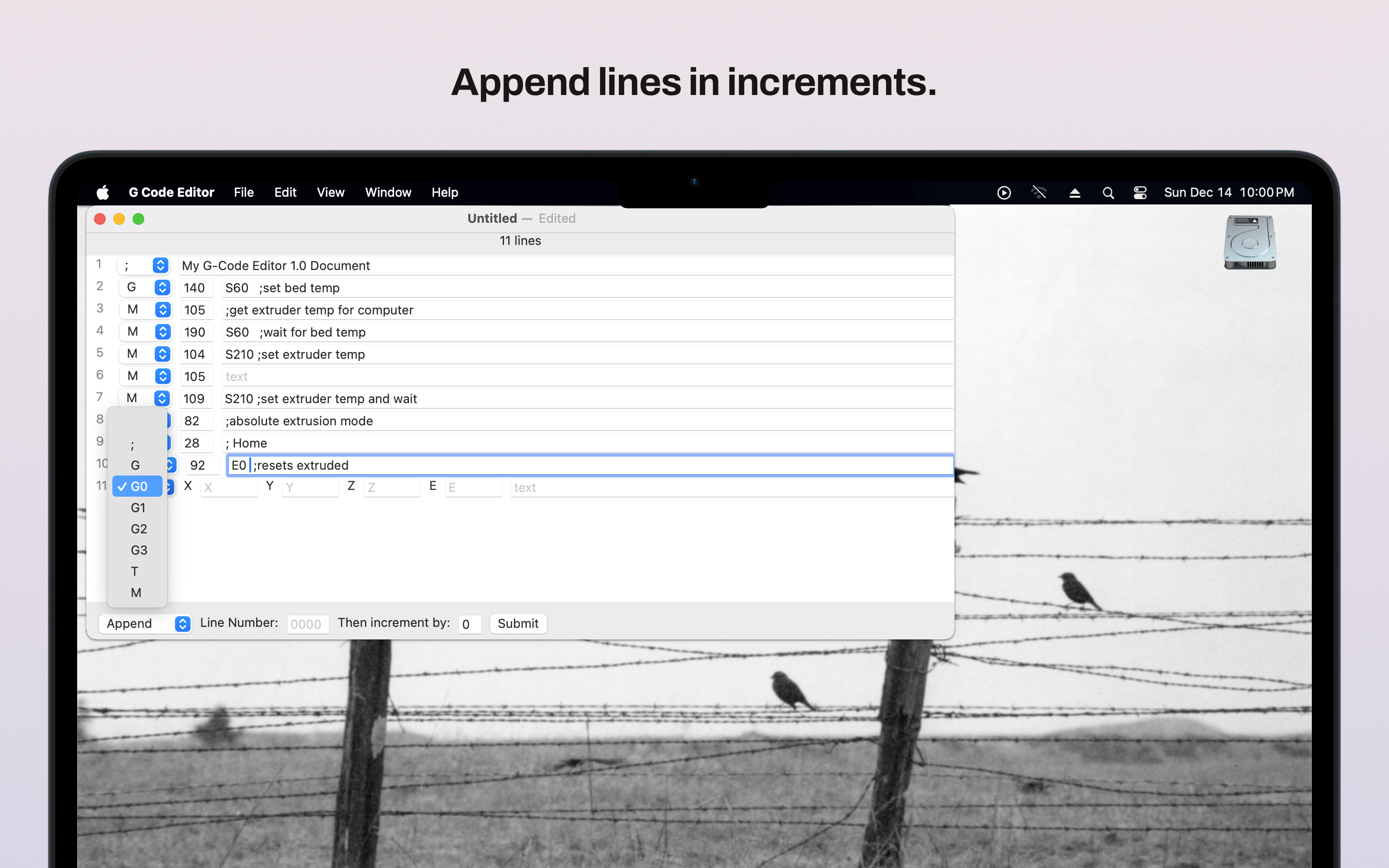 My G-code Editor screenshot 6