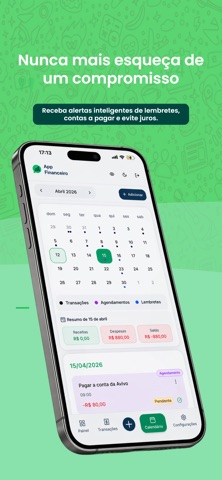 APP Financeiro Screenshot 3 of 8