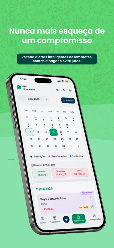 APP Financeiro screenshot 3 of 8