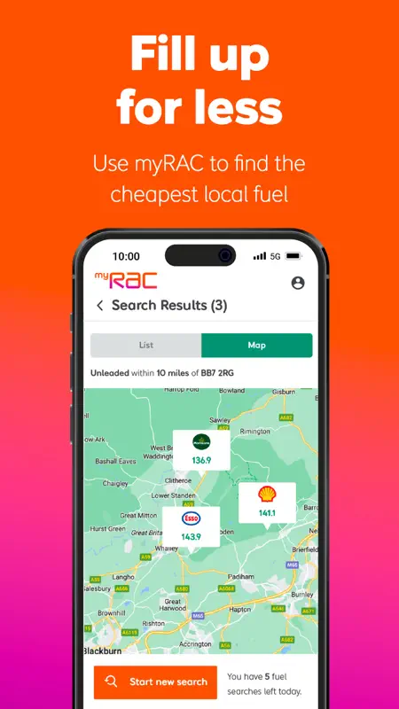 myRAC screenshot 2 of 4