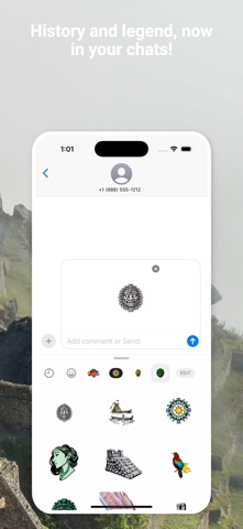 Ancient Mayan Stickers screenshot