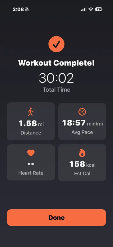 WalkPace Pro screenshot 4