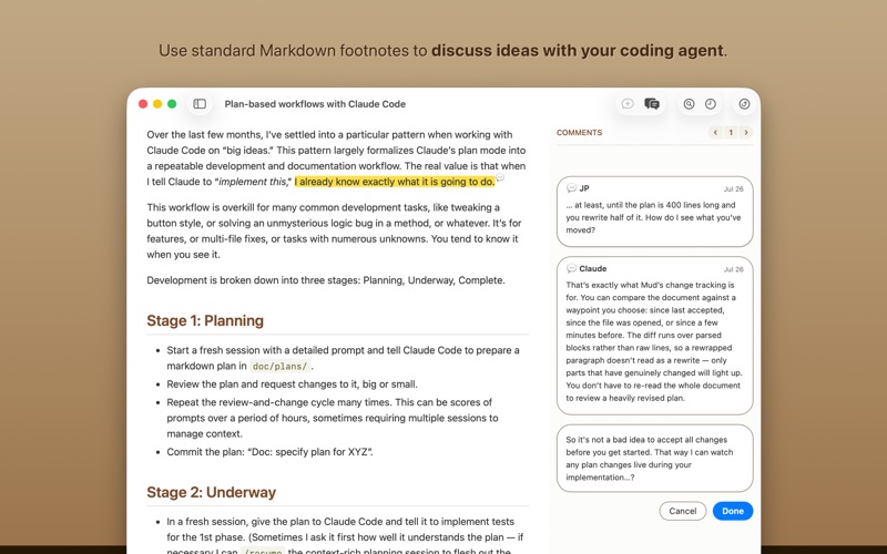 Mud: Mark Up or Down screenshot