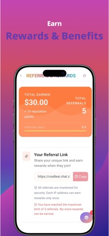 CradleAi Chat screenshot