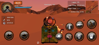 Road Rage 2029 Race Car Combat screenshot 1