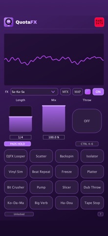 QuotaFX (AUv3) Screenshot 3 of 8