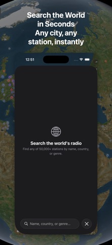 Radio Globe – World Radio iPhone screenshot