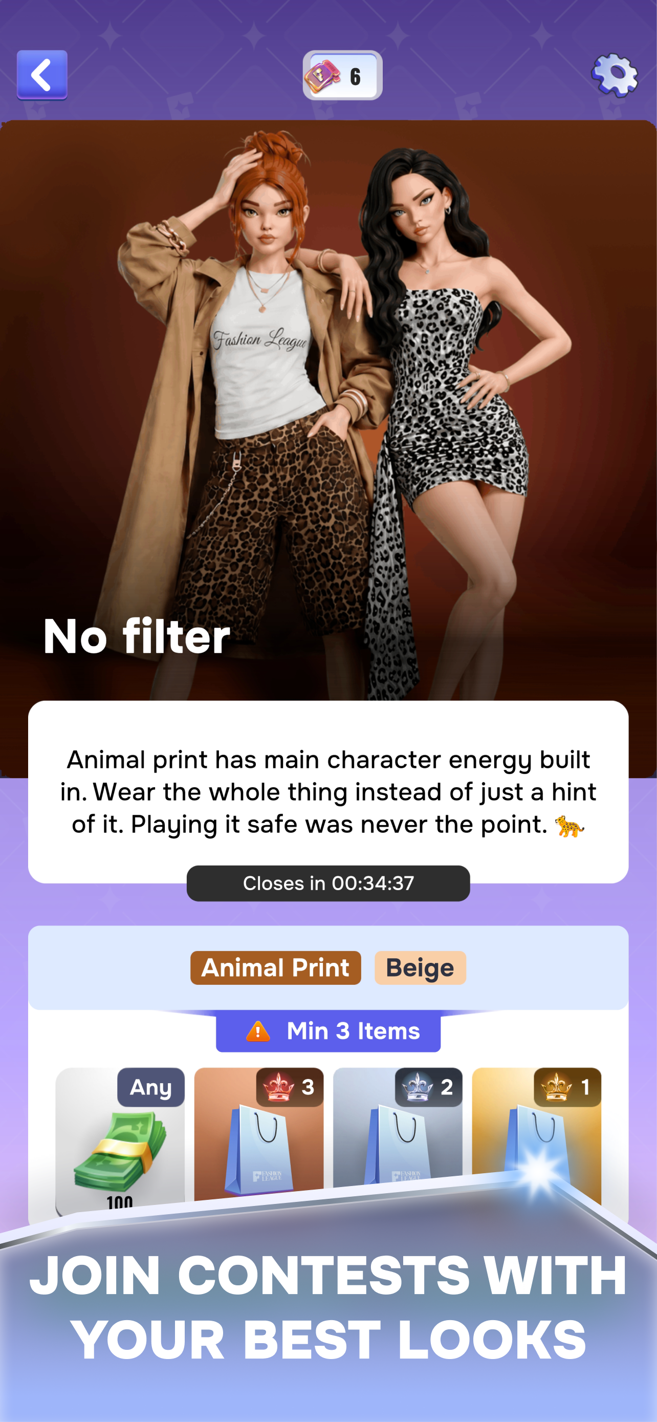 Fashion League: Dress Up Game screenshot 4