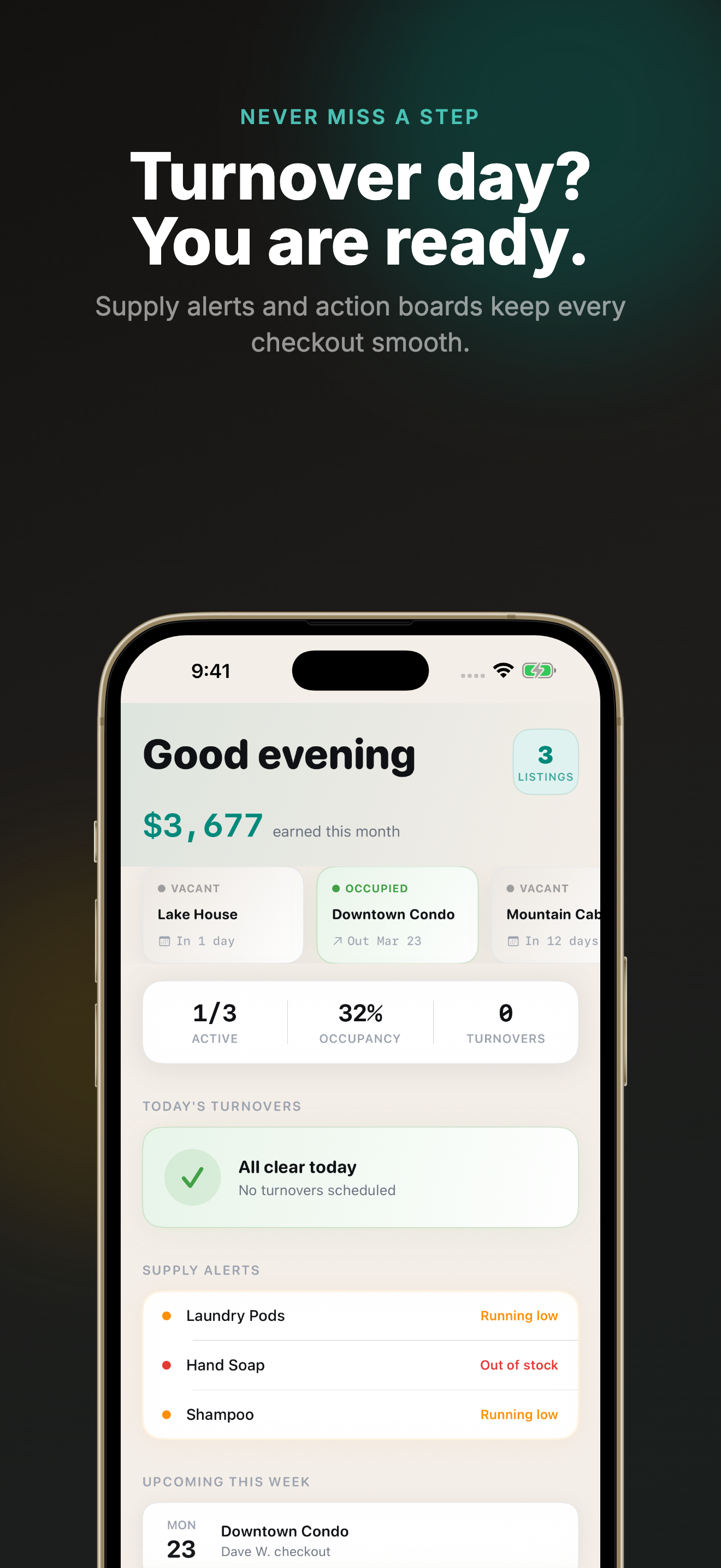 Rental Turnover Manager - Host screenshot 4