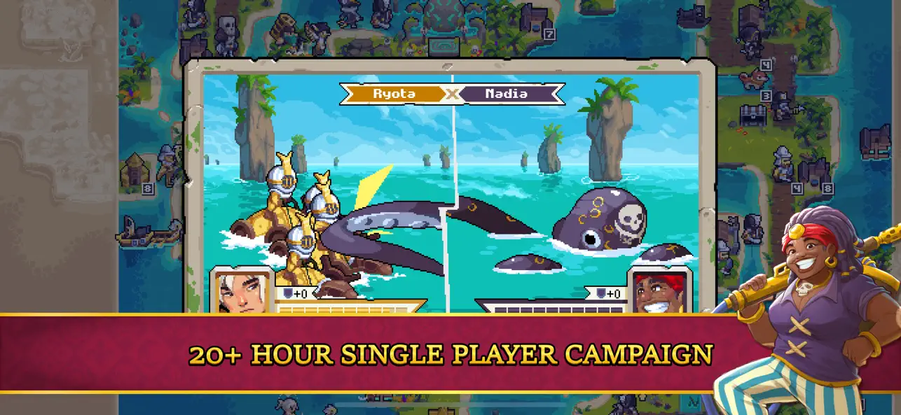 #2. Wargroove 2: Pocket Edition (iOS) 由: Chucklefish Limited