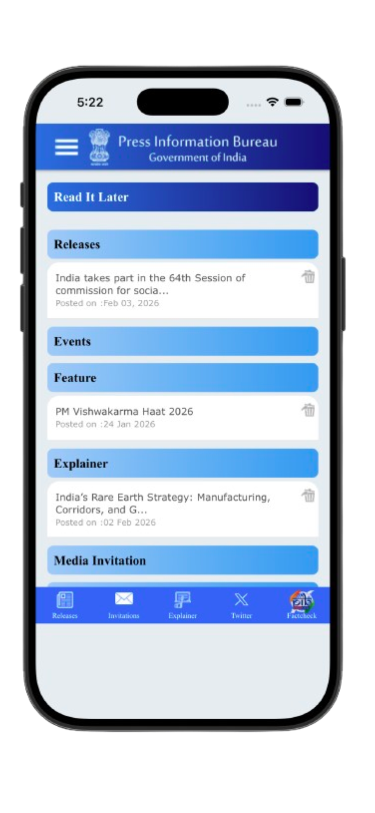 Press Information Bureau (PIB)