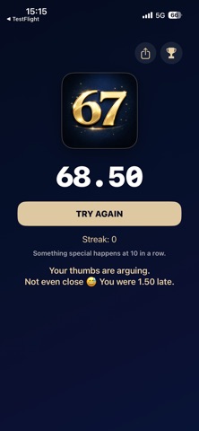 Hit 67 screenshot