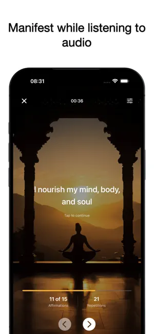 Manifest: Affirmations screenshot 1