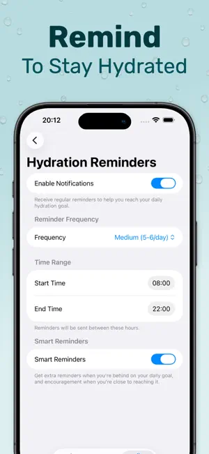 Water Reminder - DrinkMe screenshot 4