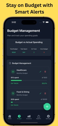 Spending & Receipt Tracker iPhone screenshot
