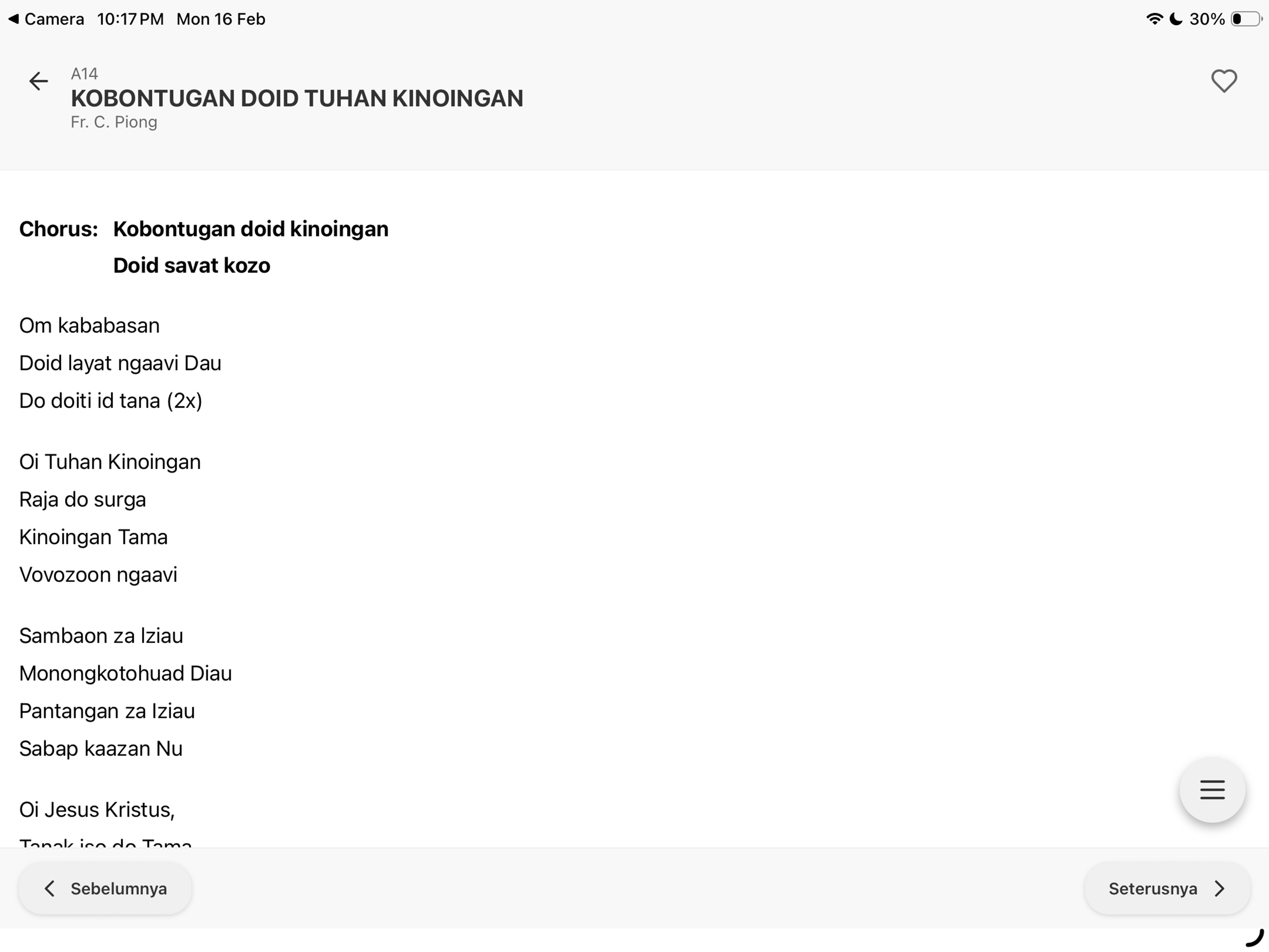 Buku Lagu Katolik