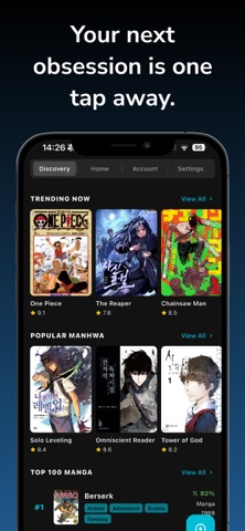 Manga Track: My Library screenshot