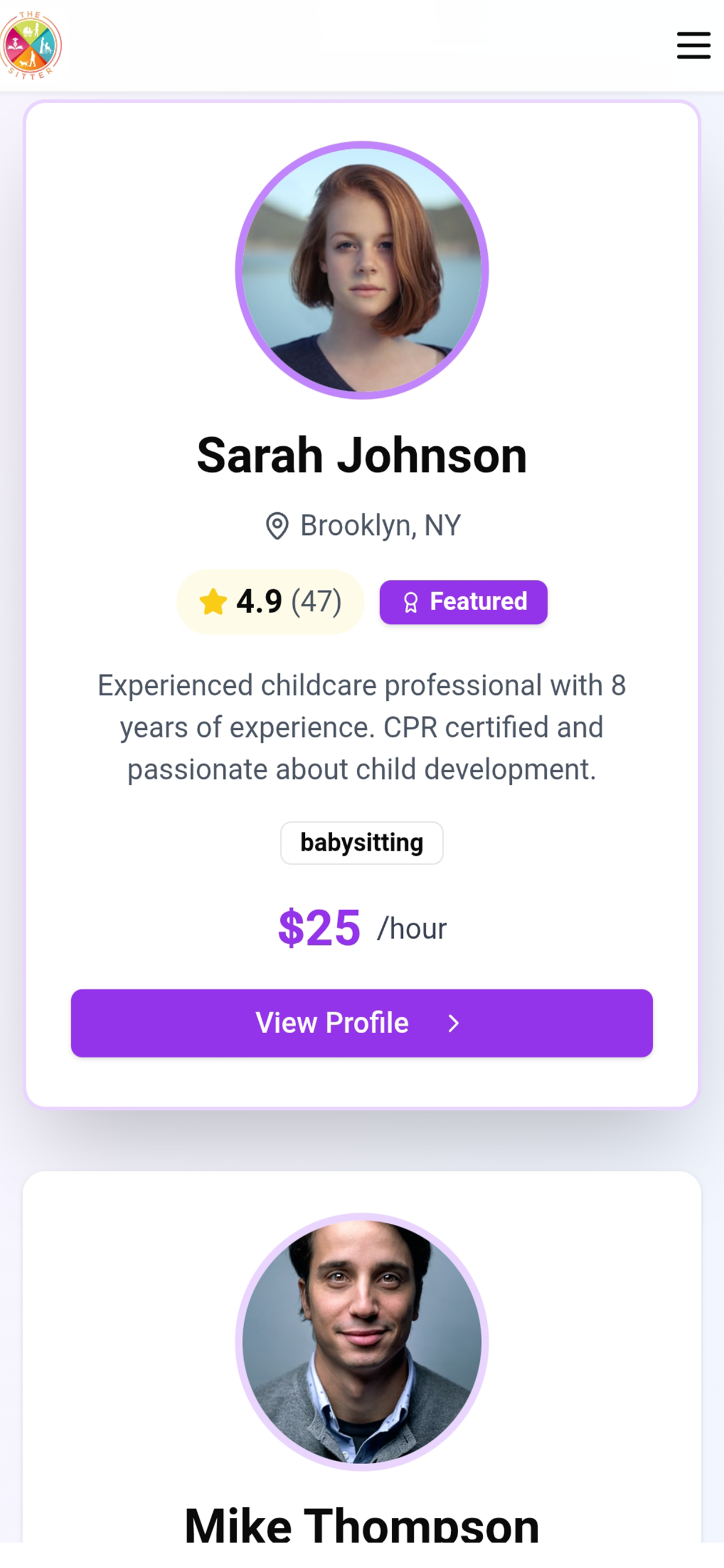 The Sitter App