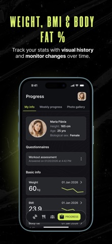 inShape - AI Workouts Screenshot 8 of 10