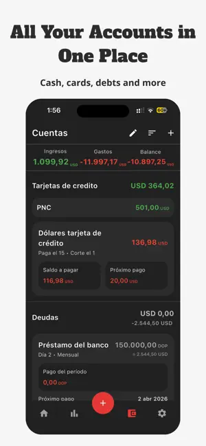FinClarity Budget Loan Tracker screenshot 4