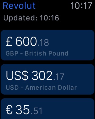 Apple Watch screenshot